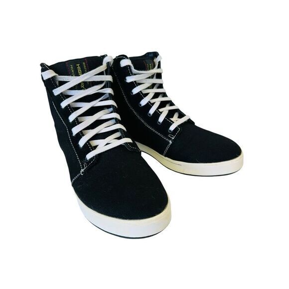 Highway 21 Axle Motorcycle Riding Shoes‎ Black Men's Size 10US RN# 104096 - Picture 2 of 16